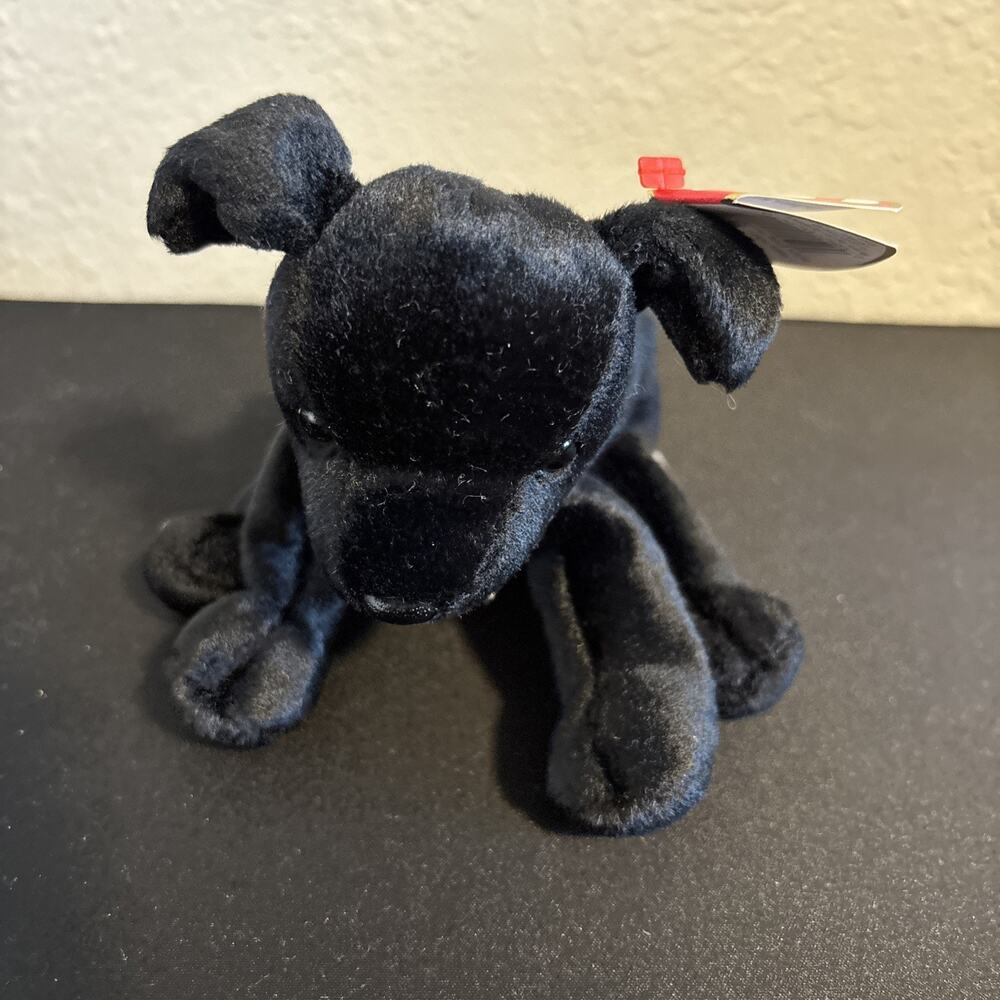 Ty Beanie Baby Luke the Dog DOB June 15, 1998